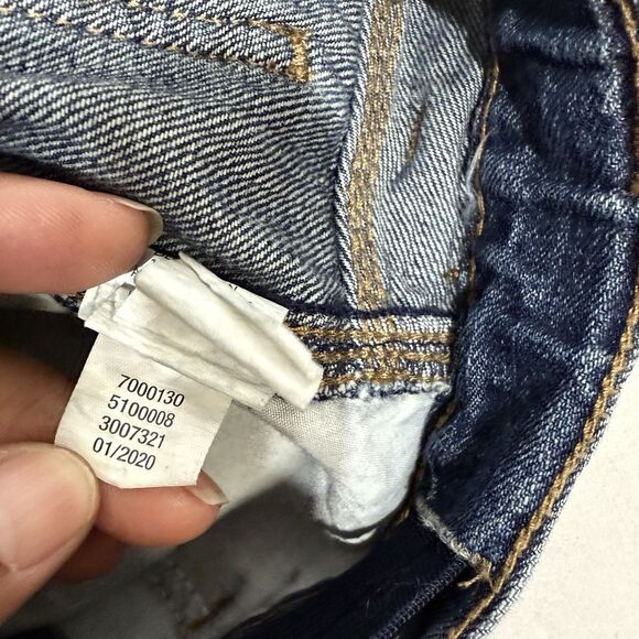 Childrens Place Boys Adjustable Waist Blue Denim Jean Shorts Size 6 Inseam 8in - Picture 10 of 15